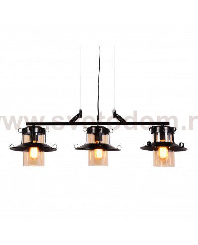 Подвесной светильник Lumina Deco Capri LDP 11328-3 PR BK