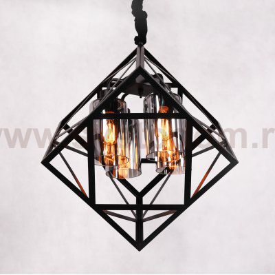 Подвесной светильник Lumina Deco Brutte LDP 11339-4 BK