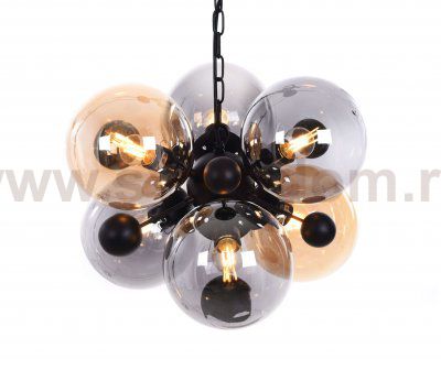 Подвесной светильник Lumina Deco Afrodis LDP 1138-6 AMB+GY