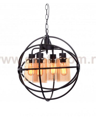 Подвесной светильник Lumina Deco Stradi LDP 11509-4 BK