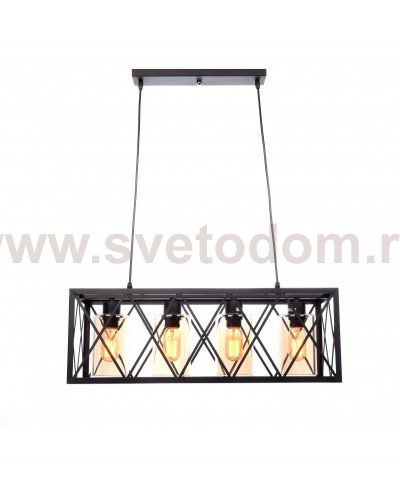 Подвесной светильник Lumina Deco Nortis LDP 11535-4 BK