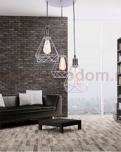 Подвесной светильник Lumina Deco Cobi LDP 11609-3 WT