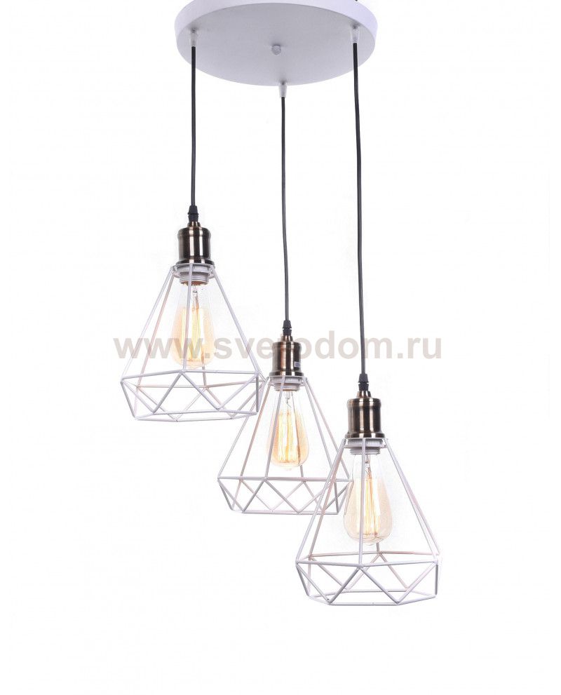 Подвесной светильник Lumina Deco Cobi LDP 11609-3 WT