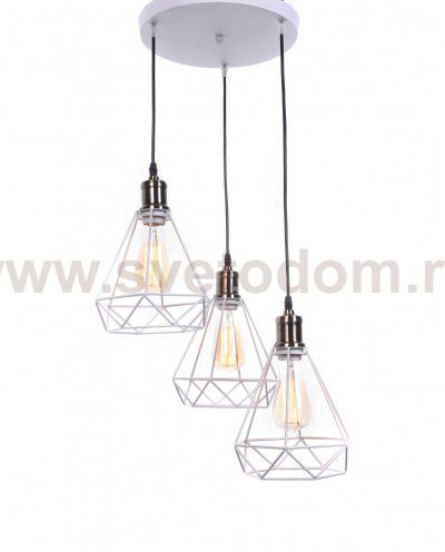 Подвесной светильник Lumina Deco Cobi LDP 11609-3 WT