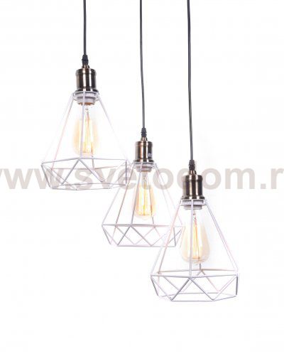 Подвесной светильник Lumina Deco Cobi LDP 11609-3 WT