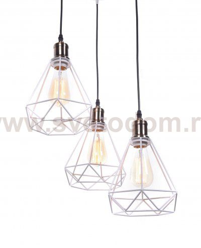 Подвесной светильник Lumina Deco Cobi LDP 11609-3 WT