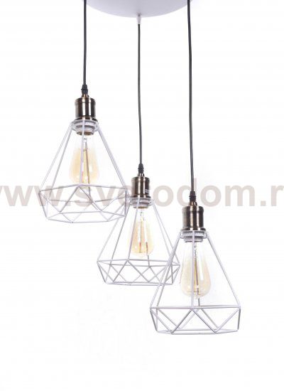 Подвесной светильник Lumina Deco Cobi LDP 11609-3 WT