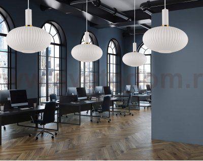 Подвесной светильник Lumina Deco Floril LDP 1216 WT+WT