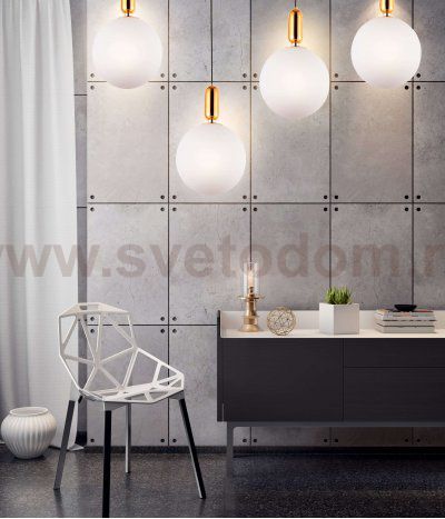 Подвесной светильник Lumina Deco Orito LDP 1219-200 WT+GD