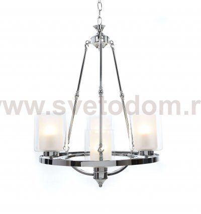 Подвесная люстра Lumina Deco Santini LDP 1220-4 CHR+WT