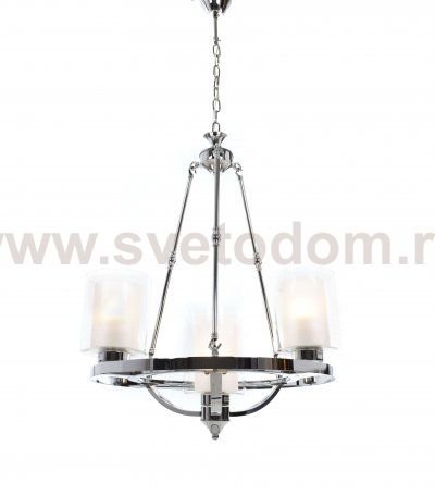 Подвесная люстра Lumina Deco Santini LDP 1220-4 CHR+WT