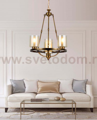 Подвесная люстра Lumina Deco Santini LDP 1220-4 MD