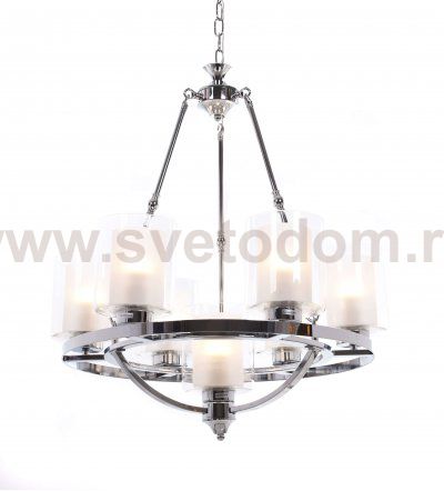 Подвесная люстра Lumina Deco Santini LDP 1220-7 CHR+WT