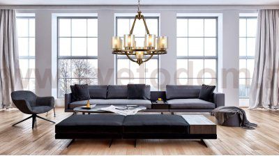 Подвесная люстра Lumina Deco Santini LDP 1220-9 MD