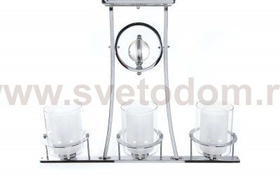 Подвесная люстра Lumina Deco Bronx LDP 1234-3 CHR