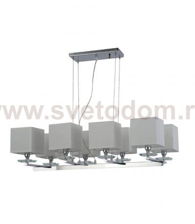 Хрустальная подвесная люстра Lumina Deco Fianelo LDP 1248-8 WT