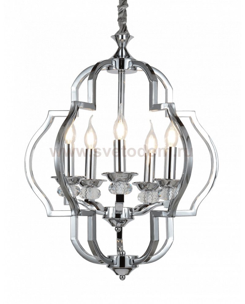 Подвесная люстра Lumina Deco Cesaro LDP 17078-5 CHR