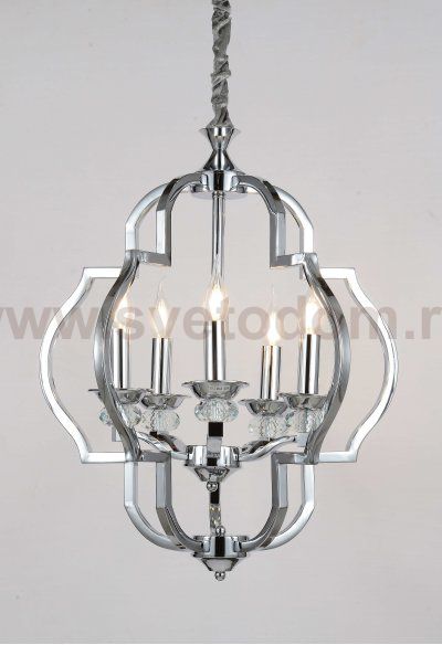 Подвесная люстра Lumina Deco Cesaro LDP 17078-5 CHR
