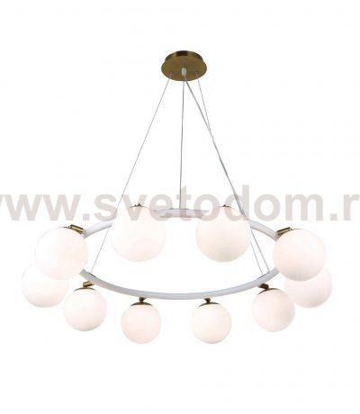 Подвесная люстра Lumina Deco Modica LDP 6032-10 WT+MD
