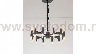 Подвесной светильник Lumina Deco Richmond LDP 6035-24 BK+GD