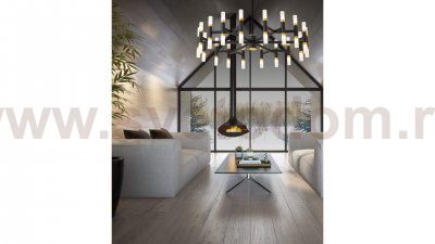 Подвесной светильник Lumina Deco Richmond LDP 6035-36 BK+GD
