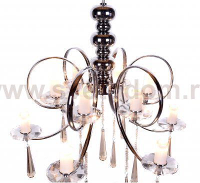 Хрустальная подвесная люстра Lumina Deco FOLLIO LDP 6078-12