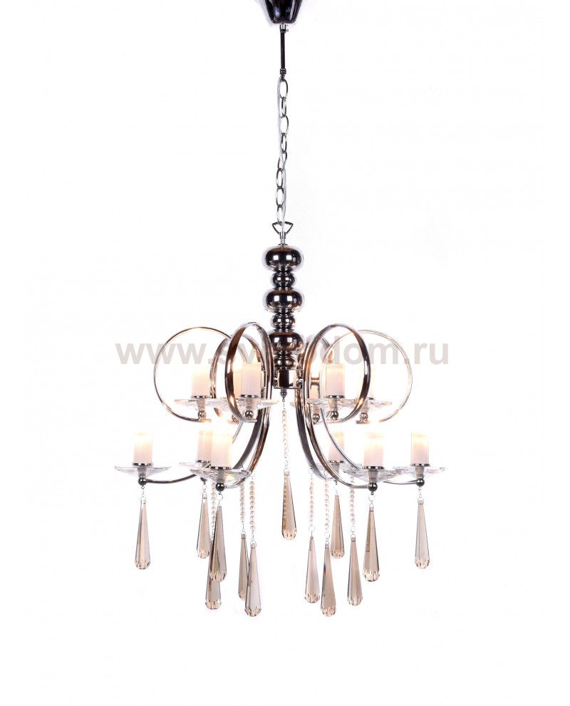 Хрустальная подвесная люстра Lumina Deco FOLLIO LDP 6078-12