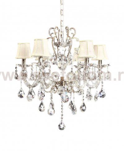 Хрустальная подвесная люстра Lumina Deco Bianca LDP 66251-6