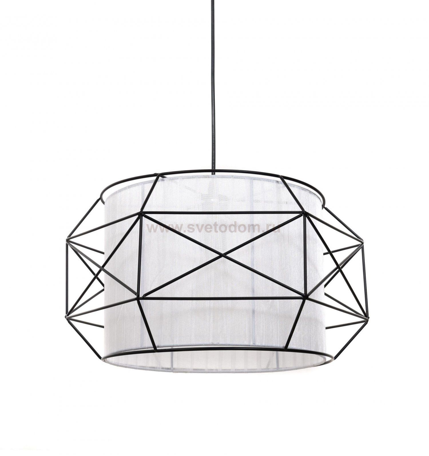 Подвесной светильник Lumina Deco Berti LDP 8001 BK+WT