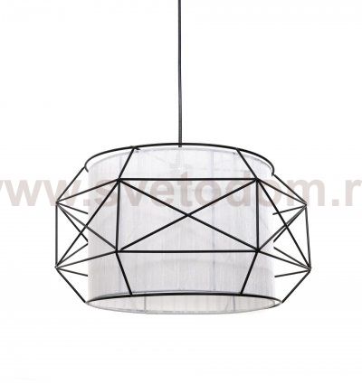 Подвесной светильник Lumina Deco Berti LDP 8001 BK+WT