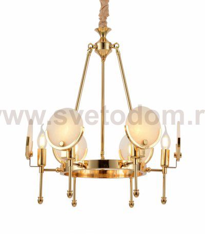 Подвесная люстра Lumina Deco Montego LDP 8010-6 F.GD