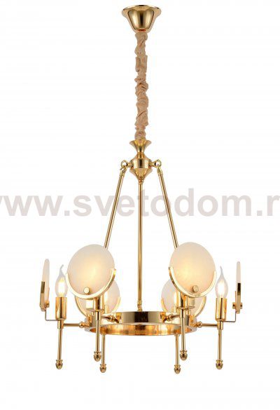 Подвесная люстра Lumina Deco Montego LDP 8010-6 F.GD