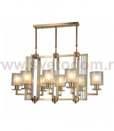 Подвесная люстра Lumina Deco Manhattan LDP 8012-8P F.GD