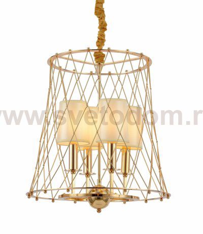 Подвесная люстра Lumina Deco Berton LDP 8013-4 F.GD