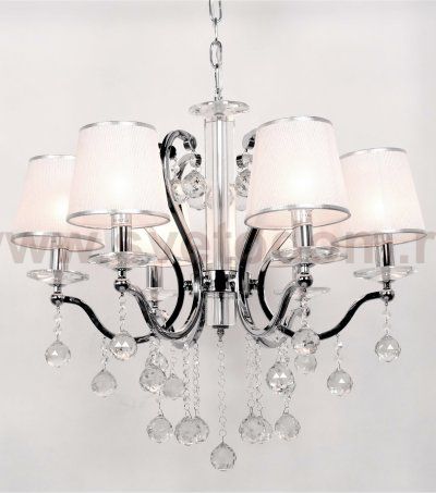 Хрустальная подвесная люстра Lumina Deco Bellisica LDP 8033-6 SL