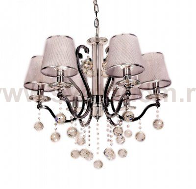 Хрустальная подвесная люстра Lumina Deco Bellisica LDP 8033-6 SL