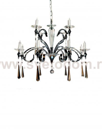 Хрустальная подвесная люстра Lumina Deco Arterro LDP 8136-12