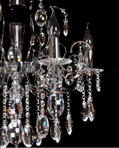 Хрустальная подвесная люстра Lumina Deco Daniella LDP 9123-6