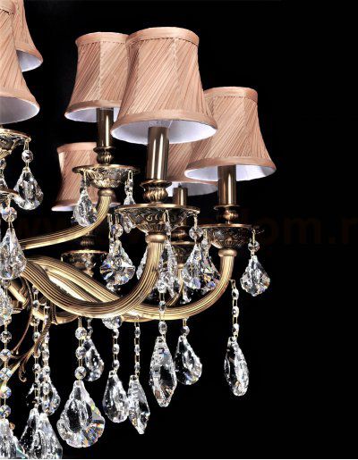Хрустальная подвесная люстра Lumina Deco Lussinare LDP 9236-15