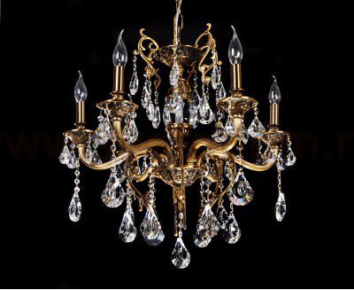 Хрустальная подвесная люстра Lumina Deco Lussinare LDP 9236-6