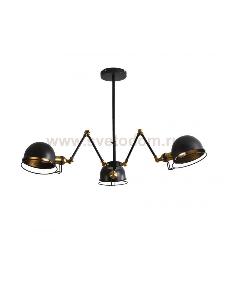 Подвесной светильник Lumina Deco Valmonti LDP D015-3 BK