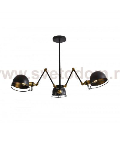 Подвесной светильник Lumina Deco Valmonti LDP D015-3 BK