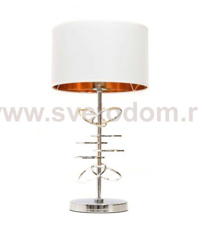 Настольная лампа Lumina Deco Milari LDT 5530 CHR+WT