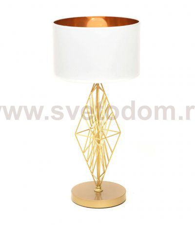 Настольная лампа Lumina Deco Salvari LDT 5533 GD+WT