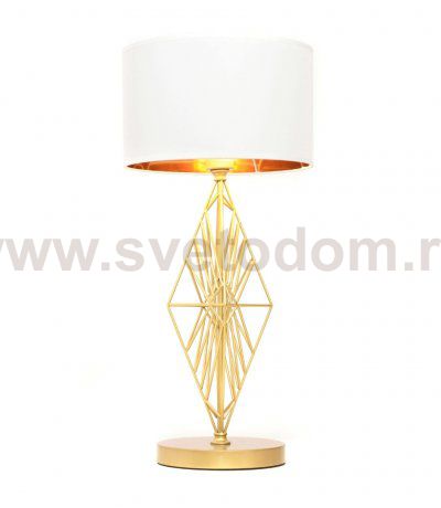 Настольная лампа Lumina Deco Salvari LDT 5533 GD+WT