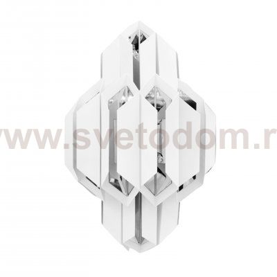 Бра Lumina Deco Piramid LDW 6021-2 WT+CHR