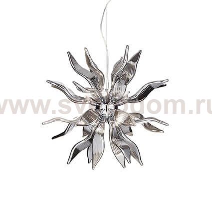 Подвесной светильник Ideal Lux LEAVES SP12 FUME