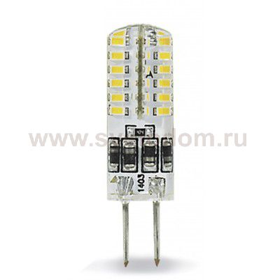 Лампа светодиодная LED-JCD-standard 2Вт 160-260В GY6,35 3000К ASD