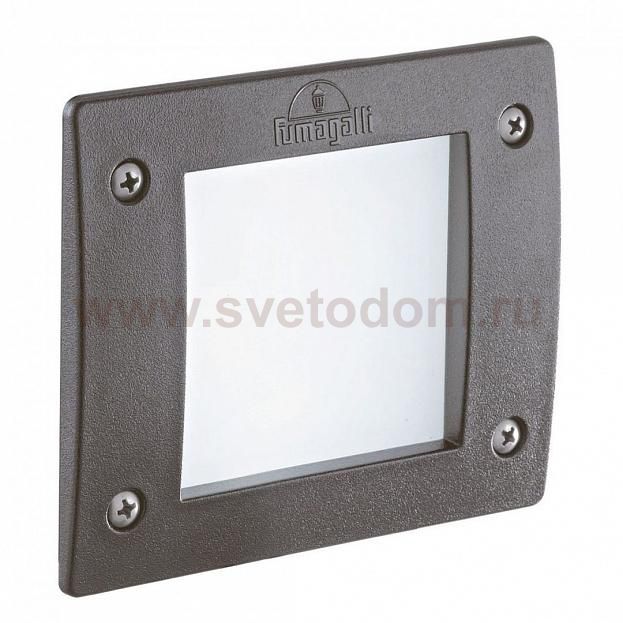 Встраиваемый светильник Ideal Lux LETI SQUARE FI1 GRIGIO