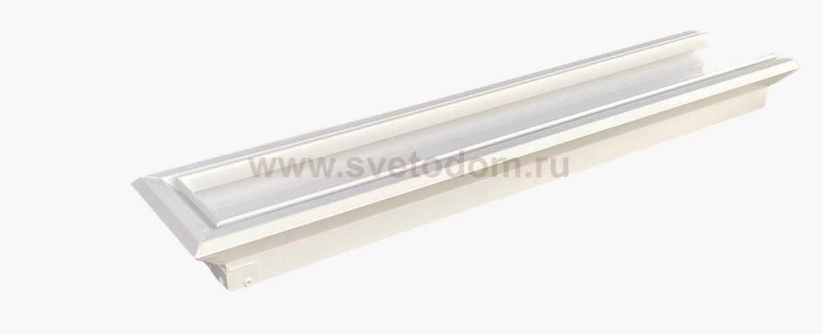 Торцевой элемент из профиля N01-WH LumFer LF-N01-ECP-WH